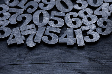  Background of numbers. from zero to nine. Numbers texture. Finance data concept. Mathematic....