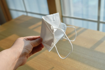 코로나 바이러스(COVID-19) 보호용 마스크.오염 방지 마스크. 에어 페이스 마스크.