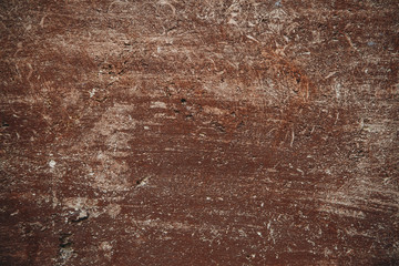 Grunge brown wall shabby old background