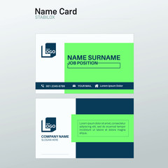 Obraz premium Pink coral name card, modern, black business card design.