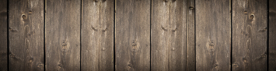 Naklejka premium brown wooden wall texture banner