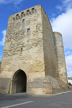 Medieval tower in Thouars, France