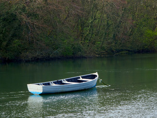 very calm boat