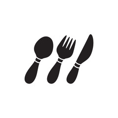 restaurant icon vector logo template