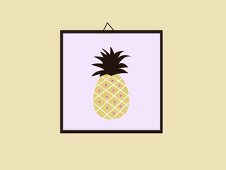 pineapple vector