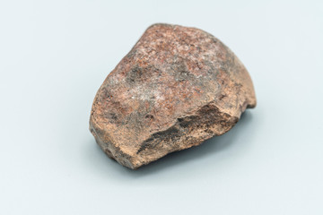 Chondrite Meteorite L6W2 Type isolated, piece of rock formed as an asteroid in the universe at during Solar System creation. The meteorite comes from an asteroid fall impacting Earth at Atacama Desert