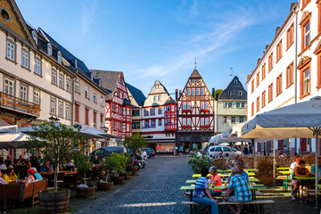 Kornmarkt, Limburg an der Lahn, Hessen, Deutschland 