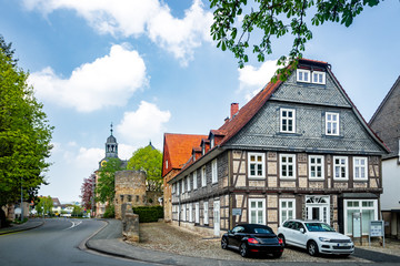Fototapeta na wymiar Altstadt, Korbach, Hessen, Deutschland 