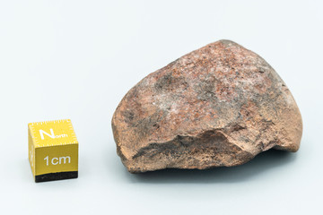 Chondrite Meteorite L6W2 Type isolated, piece of rock formed as an asteroid in the universe at...