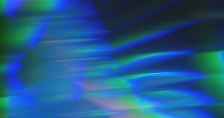  abstract dynamic blue background in the form of aberration and glare from glass and crystal
