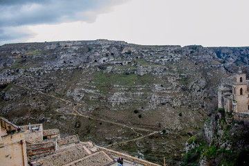 Obraz premium The murgie, characteristic hills present in Lucania.