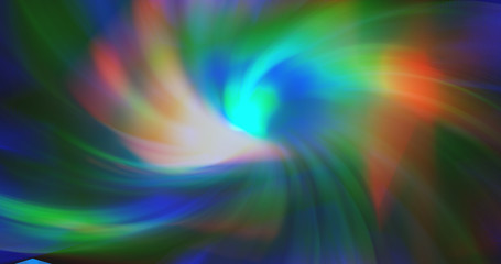  abstract dynamic blue background in the form of aberration and glare from glass and crystal