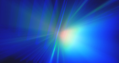  abstract dynamic blue background in the form of aberration and glare from glass and crystal