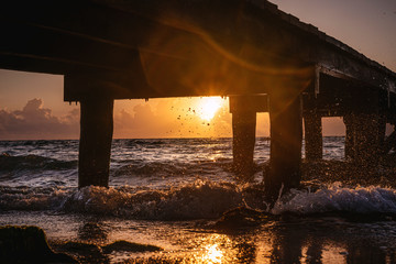 Amanecer en el Muelle