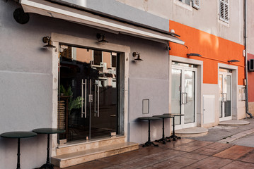 closed bar caused covid19 in Porec Croatia © Marin