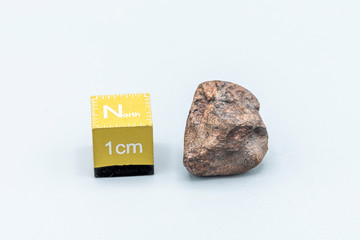 Chondrite Meteorite L6W2 Type isolated, piece of rock formed as an asteroid in the universe at...