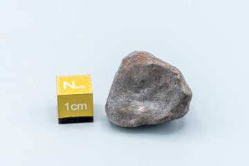 Chondrite Meteorite L6W2 Type isolated, piece of rock formed as an asteroid in the universe at...