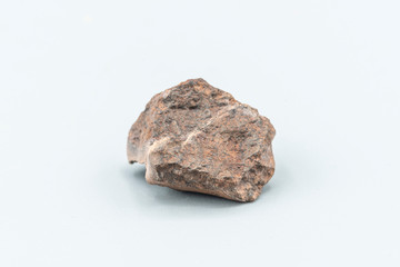 Chondrite Meteorite L6W2 Type isolated, piece of rock formed as an asteroid in the universe at during Solar System creation. The meteorite comes from an asteroid fall impacting Earth at Atacama Desert