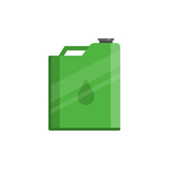 petrol cancanister. vector oil can design element for illustration. flat icon