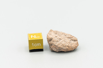 Chondrite Meteorite L6W2 Type isolated, piece of rock formed as an asteroid in the universe at...