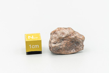 Chondrite Meteorite L6W2 Type isolated, piece of rock formed as an asteroid in the universe at...