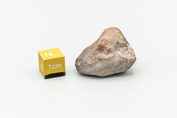 Chondrite Meteorite L6W2 Type isolated, piece of rock formed as an asteroid in the universe at...