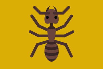  Illustration Vector of animal flat design vector Perfect for T Shirt design,logo,sticker