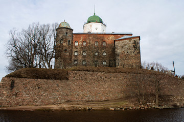 medieval Vyborg castle, Vyborg Russia