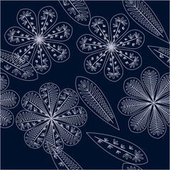 Floral seamless pattern.