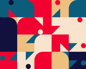 Obraz premium Neo Modernism Artwork Pattern Design