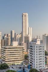 Fototapeta na wymiar Edificios en Cartagena