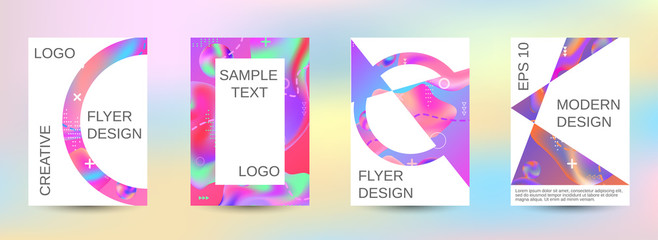 Fototapeta premium Creative fluid backgrounds