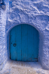 Tiny Blue Door, Chefchaouen