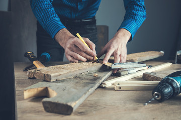 worker man working in woods