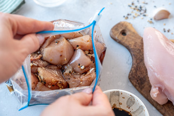 Chicken Prep Crock Pot Freezer Meals for Slow Cooking