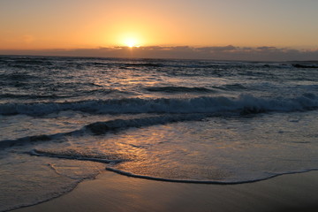 atardecer