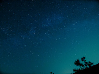 Fototapeta na wymiar Stars at night