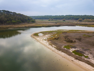 Lagoa de Albufeira in Portugal