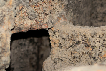 the internal state of the brick kiln.