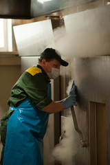  production processes taking place at a poultry farm where adult turkeys are grown from chickens, as well as processes for the production of meat products such as sausages, meat, sausages, other foоds