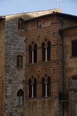 Fototapeta na wymiar Architectonic heritage in Tuscany, Italy