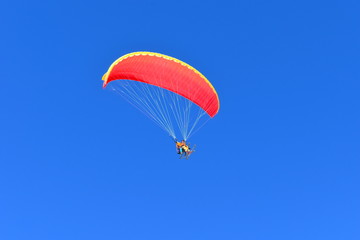 Ski gliding is extreme sport amounting to paragliding off mountain while skiing Etiquette needs to be observed when flying in resort as the majority don’t allow take off and land anywhere on the slope