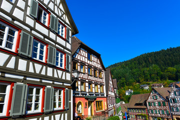 Fachwerkhäuser Schiltach Baden-Württemberg	