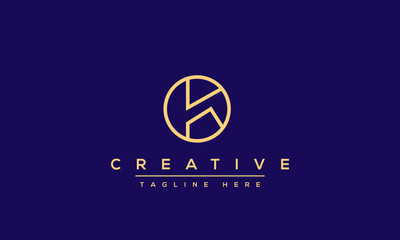 Abstract Monogram letter K Logo design concept. Minimalist k kk creative initial based Vector icon template. Graphic Alphabet Symbol for Corporate Business Company Identity.