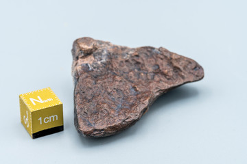 Chondrite Meteorite L6W2 Type isolated, piece of rock formed as an asteroid in the universe at...