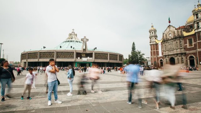 Basilica of Guadalupe Timelapse
