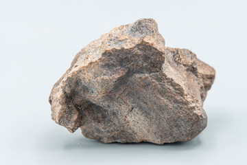 Chondrite Meteorite L6W2 Type isolated, piece of rock formed as an asteroid in the universe at during Solar System creation. The meteorite comes from an asteroid fall impacting Earth at Atacama Desert