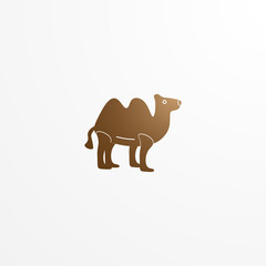 Camel icon. design element for illustration.