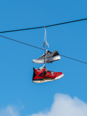 Sneakers on Wires