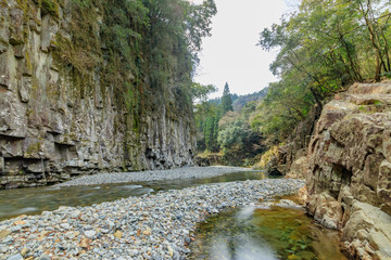 滞迫峡　大分県豊後大野市　Taizakokyo Ooita Bungoo-no city